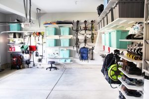 organize a messy garage
