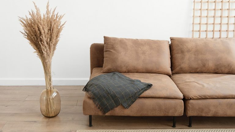 How to clean a suede couch with household products?