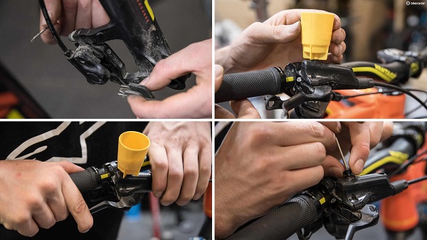 How to bleed mountain bike brakes without a kit