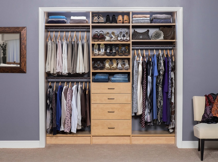How to Style a Small Closet