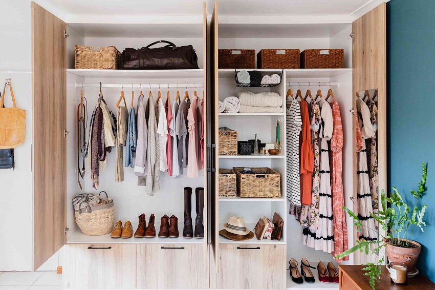 How to Style a Small Closet