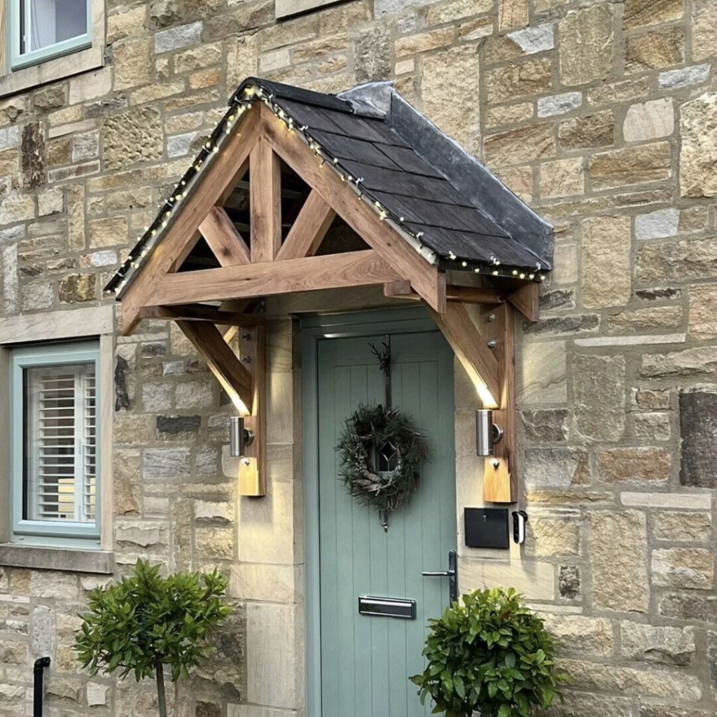 What are the parts of a porch called