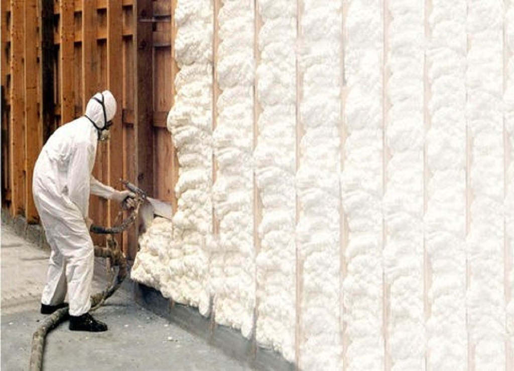 Where do you use open cell spray foam