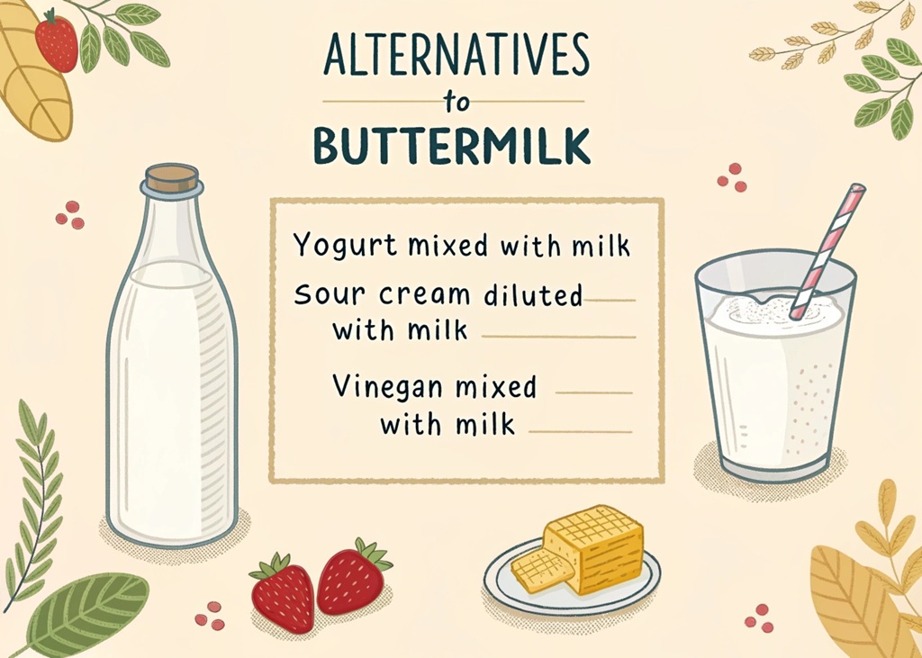 Buttermilk Recipe Alternatives Work Like a Charm in Your Kitchen