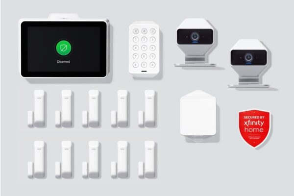 What equipment is included with Xfinity home devices