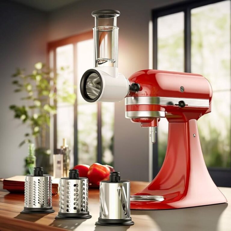 Top Reasons to Upgrade Your Stand Mixer With a Slicer Shredder Attachment