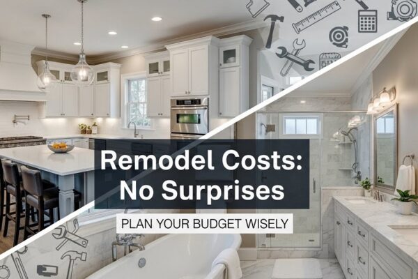 How do I protect myself from unexpected cost of kitchen and bathroom remodel increases